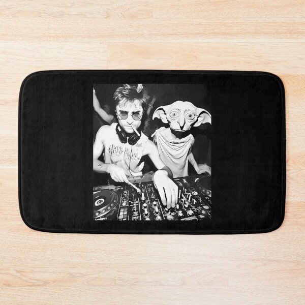 Item preview, Harry And Dobby Elf Dj The House Smoking Meme designed and sold by mikesingshua.