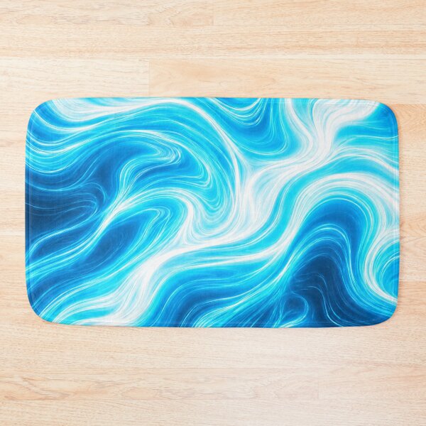 Item preview, Electric Blue Liquid Marble Flow designed and sold by Owcomm.