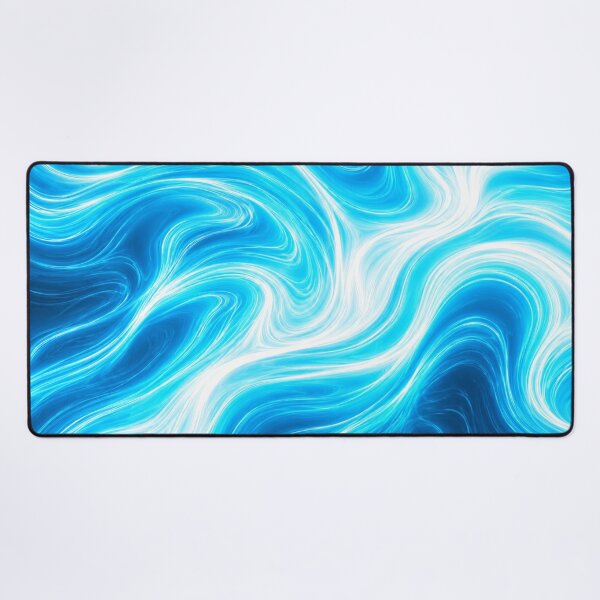 Item preview, Electric Blue Liquid Marble Flow designed and sold by Owcomm.