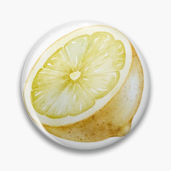 Item preview, Watercolor Lemon Slice Citrus Illustration designed and sold by Alisles.