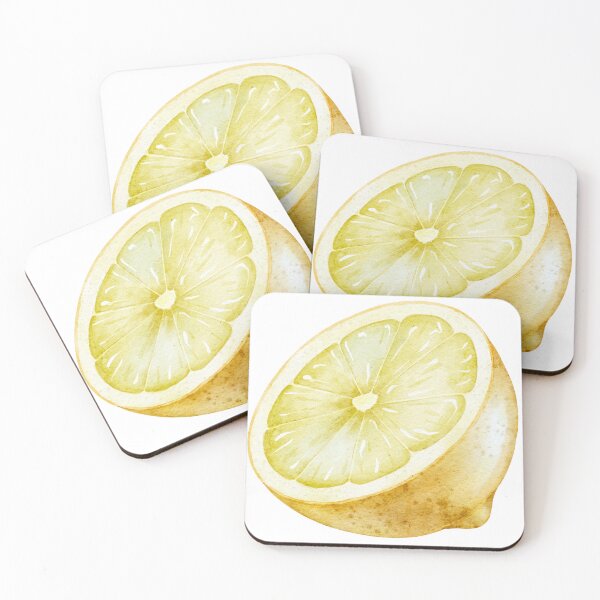 Item preview, Watercolor Lemon Slice Citrus Illustration designed and sold by Alisles.