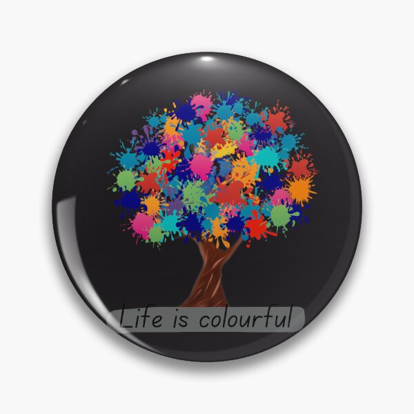 Item preview, Life is Colourful Art Tree designed and sold by SeJaa.