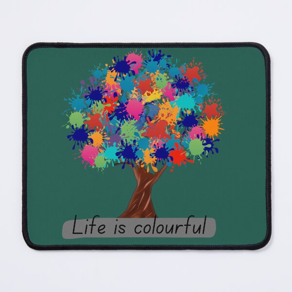 Item preview, Life is Colourful Art Tree designed and sold by SeJaa.