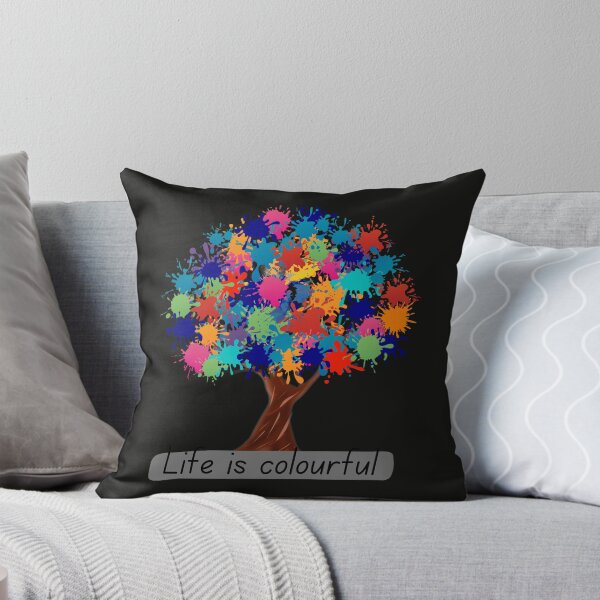 Item preview, Life is Colourful Art Tree designed and sold by SeJaa.