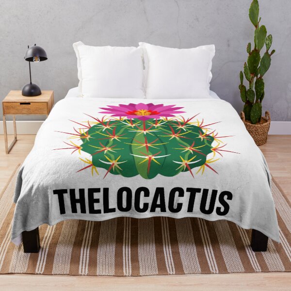 Item preview, Retro Multicolored Spines Cactus Emblem Graphic designed and sold by GreenDivisionJP.