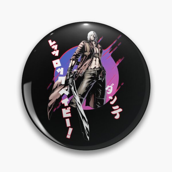 Item preview, Dante Devil May Cry Lets Rock Baby Illustration designed and sold by Adnan  Malik.