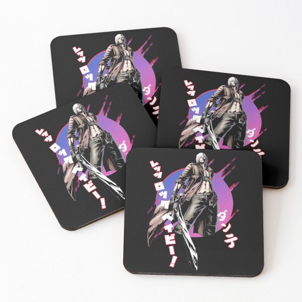 Item preview, Dante Devil May Cry Lets Rock Baby Illustration designed and sold by Adnan  Malik.