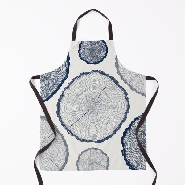 Item preview, Blue Tree Rings Pattern designed and sold by Owcomm.