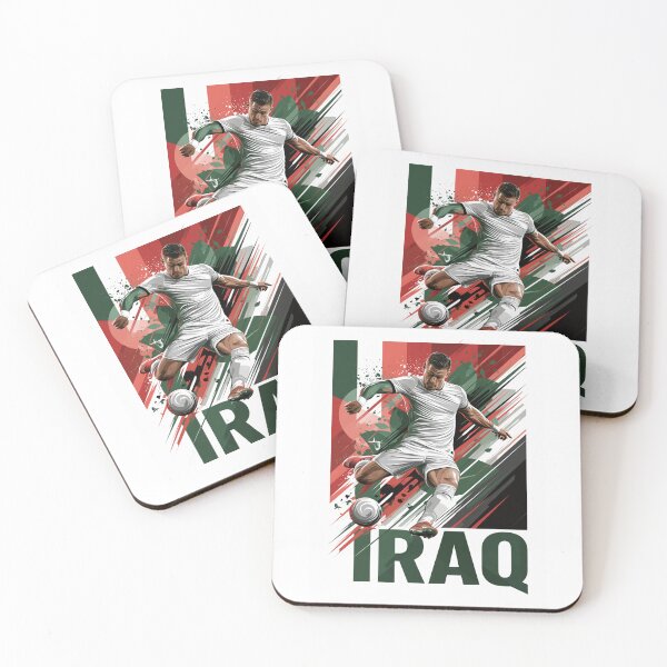 Item preview, Iraq Soccer designed and sold by StudioRedKoala.