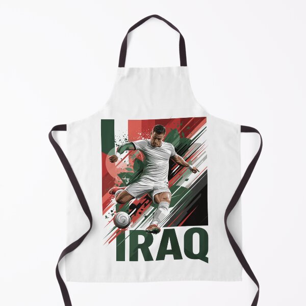 Item preview, Iraq Soccer designed and sold by StudioRedKoala.