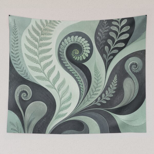 Item preview, Fern Swirlss Pattern designed and sold by Owcomm.