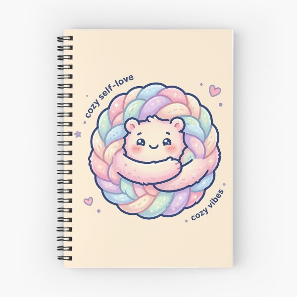 Item preview, Cozy Self-Love Vibes – Cute Pastel Comfort Bear Sticker designed and sold by CuteRage.