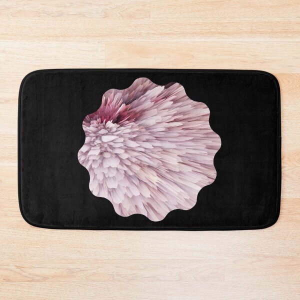 Item preview, Wavy Pastel Pink Abstract Floral Art designed and sold by LekkieStudioArt.