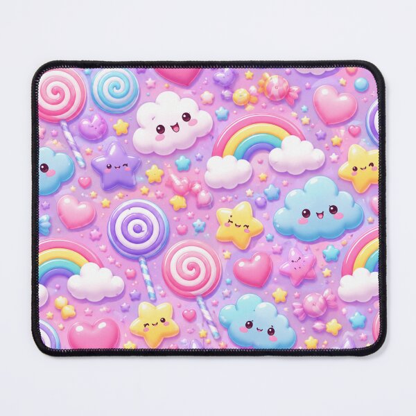 Item preview, Kawaii Candy Clouds Dreamland designed and sold by Owcomm.