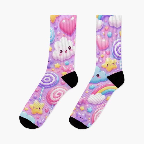 Item preview, Kawaii Candy Clouds Dreamland designed and sold by Owcomm.