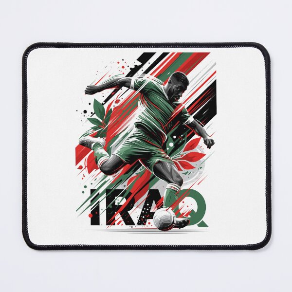 Item preview, Iraq Soccer designed and sold by StudioRedKoala.