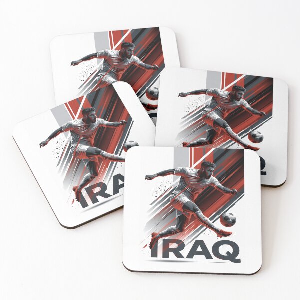 Item preview, Iraq Soccer designed and sold by StudioRedKoala.