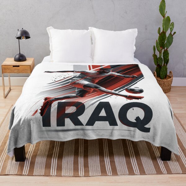 Item preview, Iraq Soccer designed and sold by StudioRedKoala.