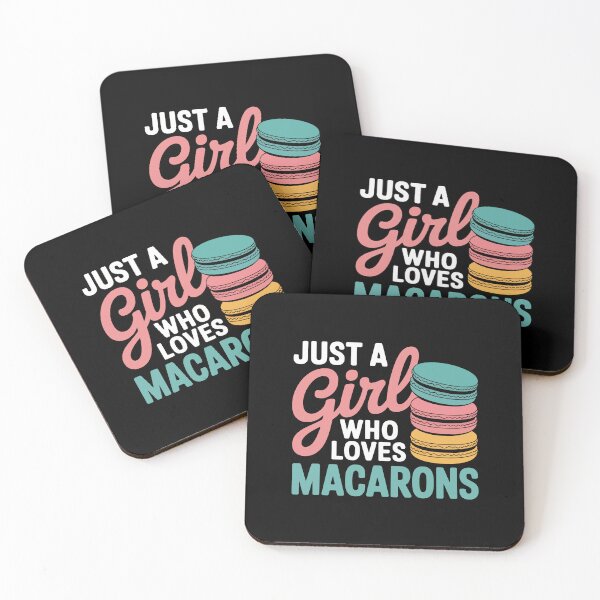 Item preview, Just a Girl Who Loves Macarons designed and sold by jkrphoto.