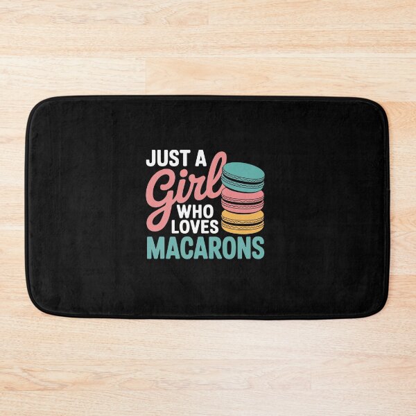 Item preview, Just a Girl Who Loves Macarons designed and sold by jkrphoto.