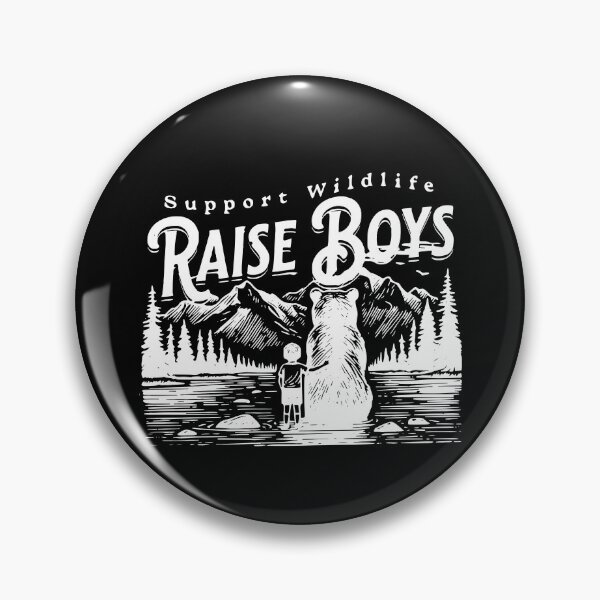 Item preview, Support Wildlife Raise Boys designed and sold by CharmiA Fox.