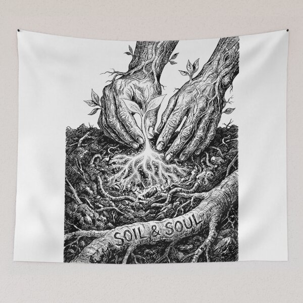 Item preview, Hands of the Earth Mother - Green Witch designed and sold by bapupa.