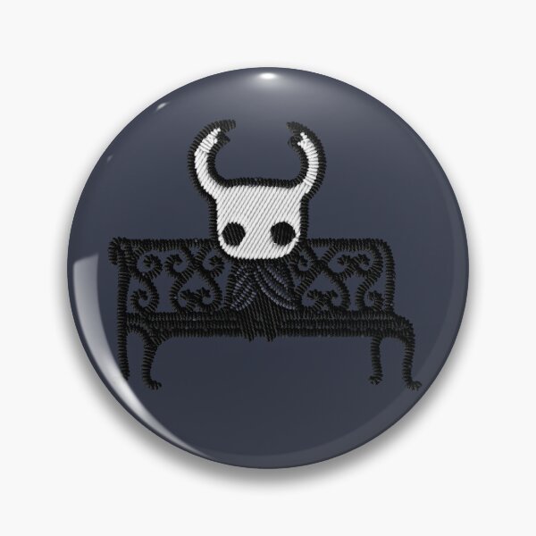 Item preview,  Hollow Knight on Bench Embroidery Patch | Stitched Hallownest Adventure Design designed and sold by · GAMING SOUL ·.