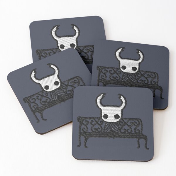 Item preview,  Hollow Knight on Bench Embroidery Patch | Stitched Hallownest Adventure Design designed and sold by · GAMING SOUL ·.