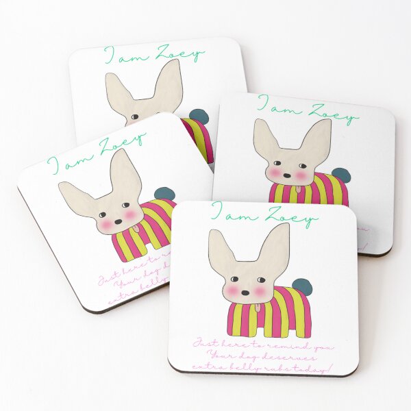 Item preview, I Am Zoey Your Dog Deserves Extra Belly Rubs Today Illustration designed and sold by LittleMamastore.