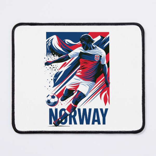 Item preview, Norway Soccer designed and sold by StudioRedKoala.