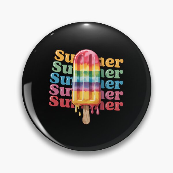 Item preview, Summer Ice Cream Watermelon Pineapple Summer Vibe designed and sold by SapfireStuArt.