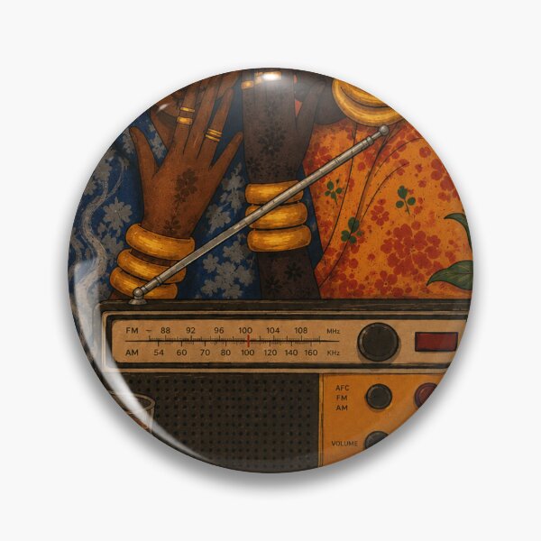 Item preview, Radio Chai Society – Brewing Secrets, Spilling Tea | Vintage Chai Lover Design designed and sold by stylescoopie.