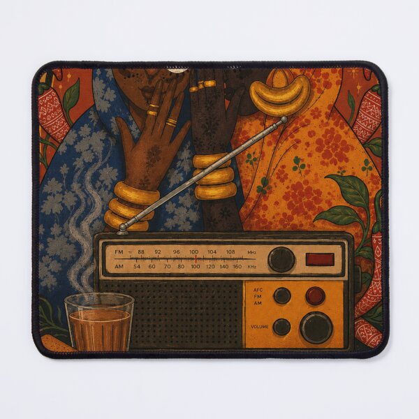 Item preview, Radio Chai Society – Brewing Secrets, Spilling Tea | Vintage Chai Lover Design designed and sold by stylescoopie.