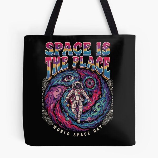 Item preview, Space Is The Place — Psychedelic Astronaut World Space Day T-Shirt V2 designed and sold by DarylWelsh2024.