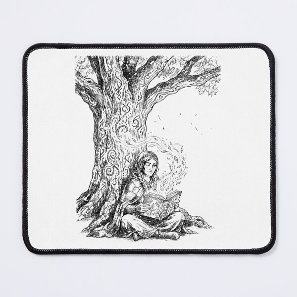 Item preview, The Living Library - Green Witch designed and sold by bapupa.