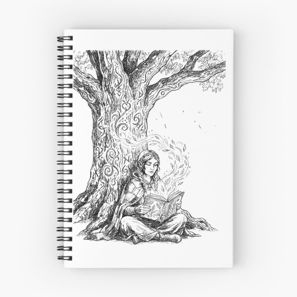 Item preview, The Living Library - Green Witch designed and sold by bapupa.