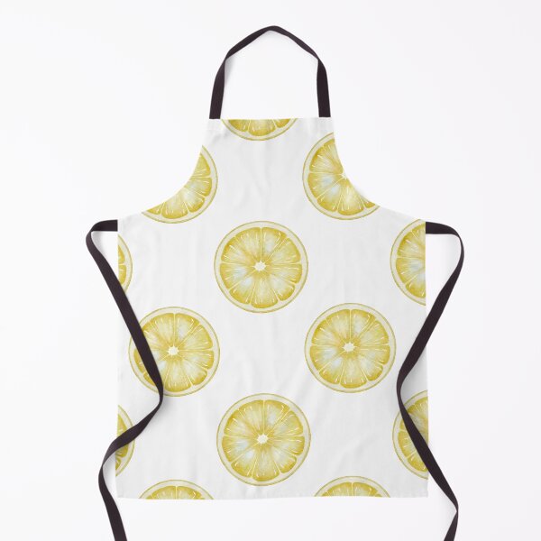 Item preview, Minimal Lemon Slice Pattern Watercolor designed and sold by Alisles.