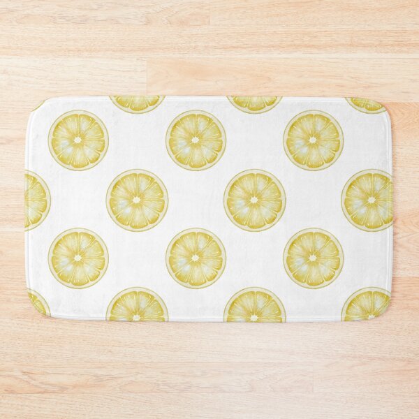 Item preview, Minimal Lemon Slice Pattern Watercolor designed and sold by Alisles.