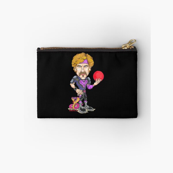 Item preview, White Goodman Purple Cobras Dodgeball Caricature designed and sold by Adnan  Malik.
