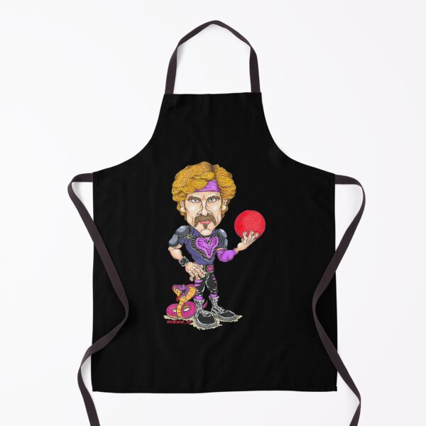 Item preview, White Goodman Purple Cobras Dodgeball Caricature designed and sold by Adnan Malik.