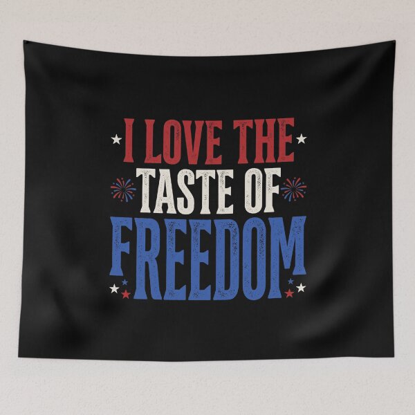Item preview, I Love The Taste Of Freedom American Patriot Independence Day designed and sold by SofenArt.