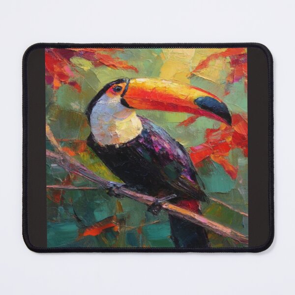 Item preview, Colorful Toucan Tropical Bird Art designed and sold by NivyasArtistry.