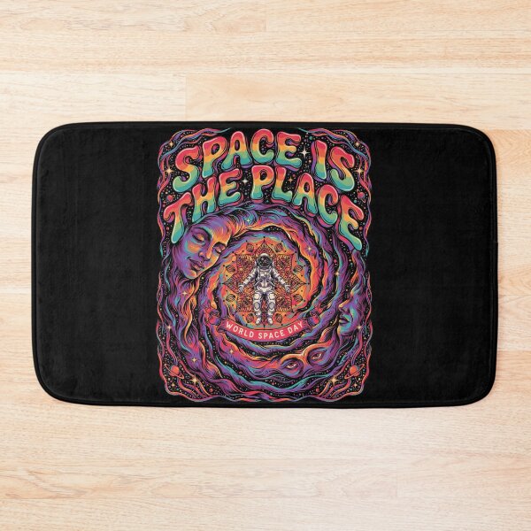 Item preview, Space Is The Place — Psychedelic Astronaut World Space Day T-Shirt V3 designed and sold by DarylWelsh2024.