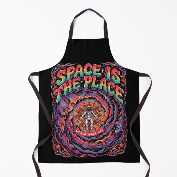 Item preview, Space Is The Place — Psychedelic Astronaut World Space Day T-Shirt V3 designed and sold by DarylWelsh2024.