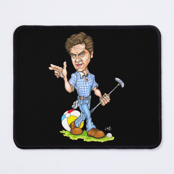 Item preview, Shooter McGavin Finger Guns Golf Caricature designed and sold by Adnan Malik.