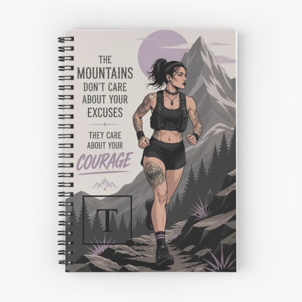 Item preview, The Mountains Don't Care About Your Excuses designed and sold by Toonlympics.