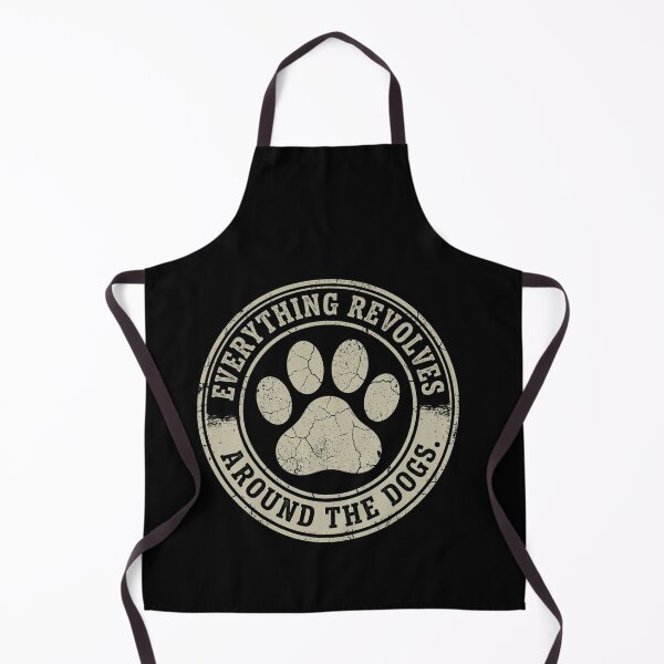 Item preview, Everything Revolves Around The Dogs Dog Paw Print Pet Lover designed and sold by SofenArt.