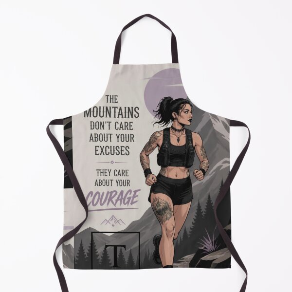 Item preview, The Mountains Don't Care About Your Excuses designed and sold by Toonlympics.