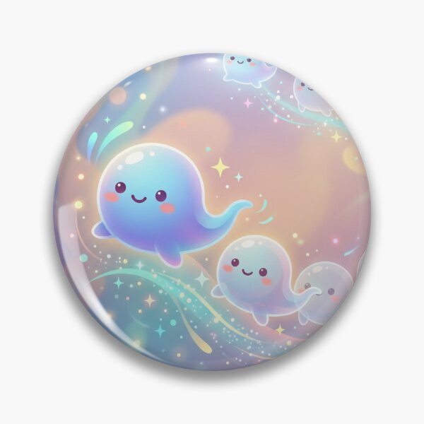 Item preview, Dreamy Spirit Parade – Cute Pastel Ghost Friends Sticker designed and sold by CuteRage.
