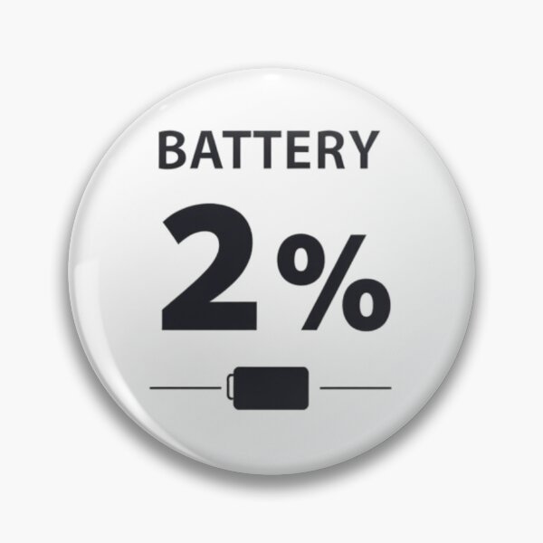 Item preview, Battery at 2% – Introvert Social Battery T-Shirt designed and sold by ModernMoodCo.